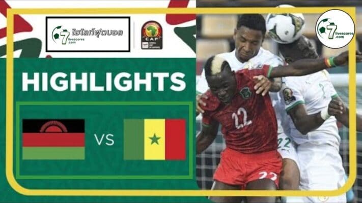 Highlight AFCON 2021 Malawi - Senegal 18-01-2022