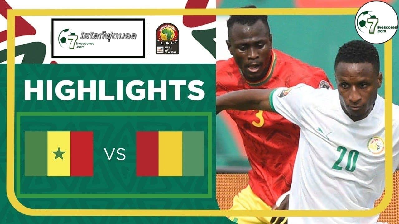 Highlight AFCON 2021 Senegal - Guinea 14-01-2022