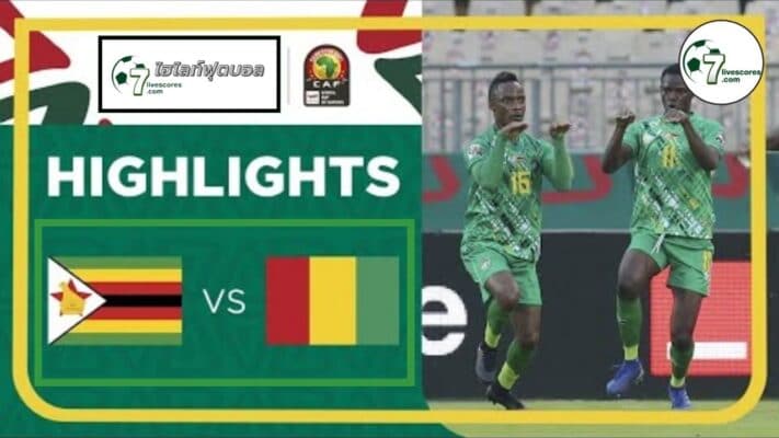 Highlight AFCON 2021 Zimbabwe - Guinea 18-01-2022