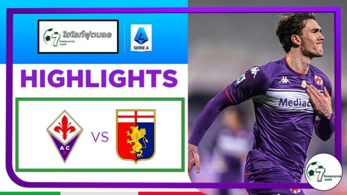 Highlights Italian Serie A Fiorentina - Genoa 17-01-2022