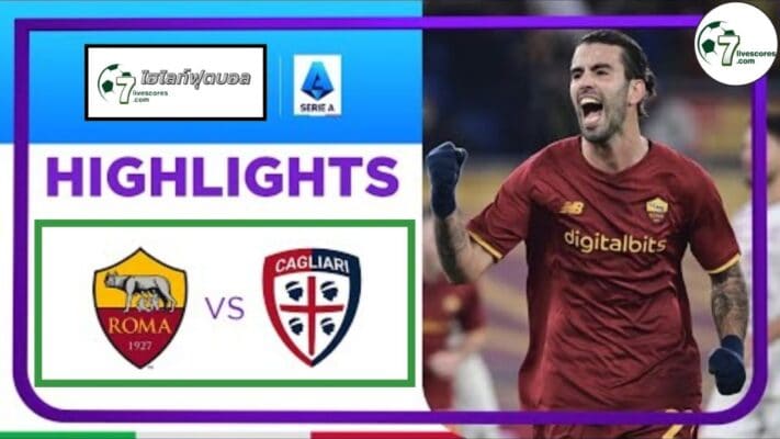 Highlights Italian Serie A Roma -Cagliari 16-01-2022
