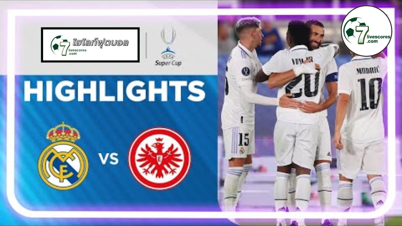Real Madrid - Eintracht Frankfurt UEFA Super Cup 2022 Highlights