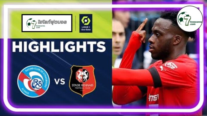 Highlight Ligue 1 Strasbourg - Rennes 03-10-2022