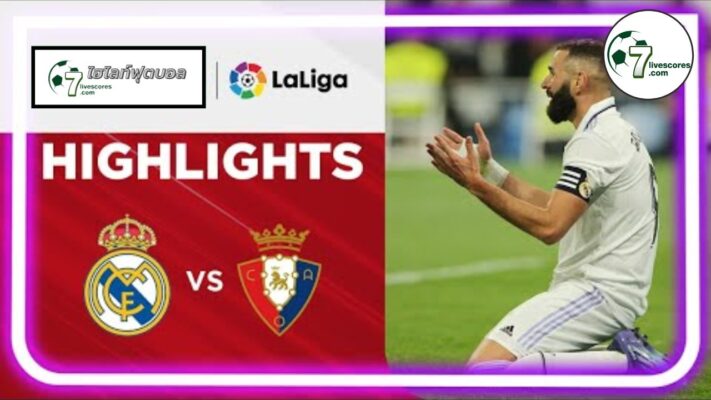 Highlight Spanish La Liga Real Madrid - Osasuna 02-10-2022