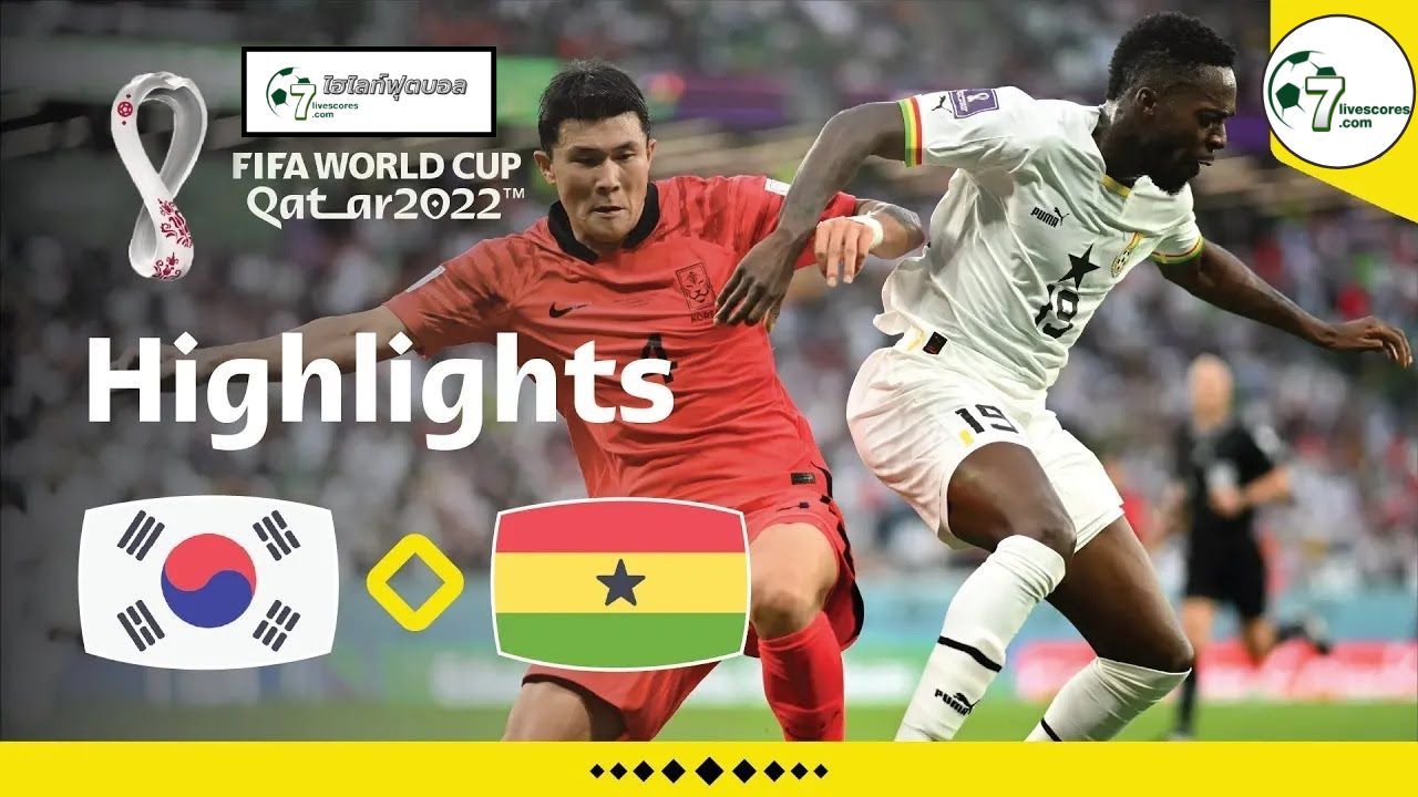 Highlights FIFA World Cup 2022 South Korea - Ghana 28-11-2022