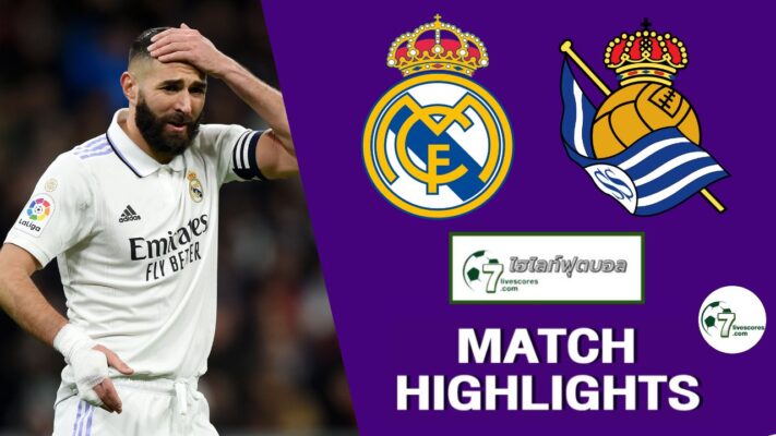 Highlight Spanish La Liga Real Madrid - Real Sociedad 29-01-2023