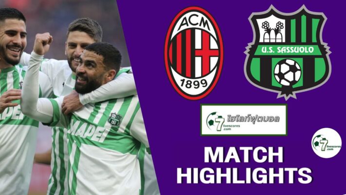 Highlights Italian Serie A AC Milan - Sassuolo 29-01-2023