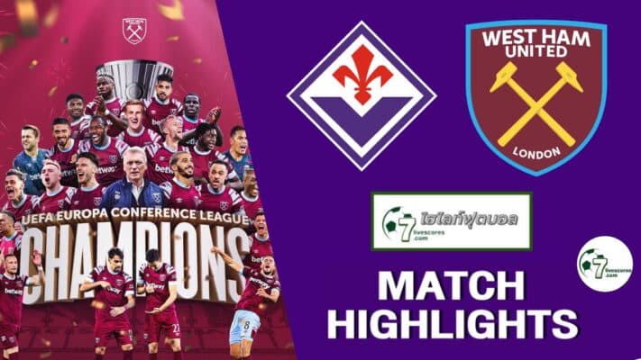 Highlights Europa Conference Fiorentina - West Ham 07-06-2023